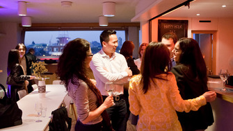 Member's area, Southbank Centre Members in the member's area of the Southbank Centre